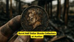Kennedy Half Dollar Emerges Unscathed from House Fire, Fetches $75K at Auction
